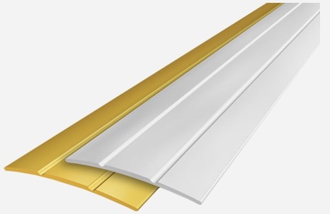 Алюминиевый порог ДП8 (цвет золото)