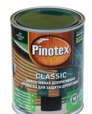 Пинотекс Классик декоративно-защитная пропитка 1л