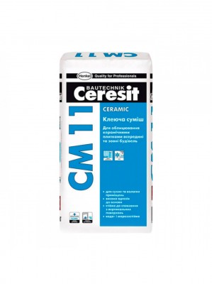 Плиточный клей Церезит СМ-11 (25кг)