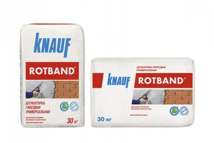 KNAUF Ротбанд гипсовая штукатурка 30кг купить по низкой цене в интернет-магазине