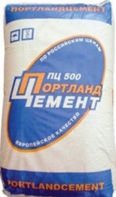 Портландцемент М-500 40кг (Воскресенск-цемент)