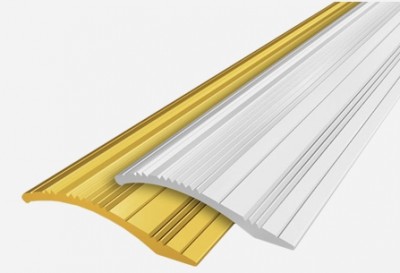 Алюминиевый порог ДП3 (цвет золото)
