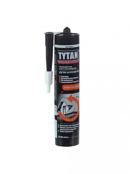 Каучуковый герметик для кровли Tytan Professional (310мл)